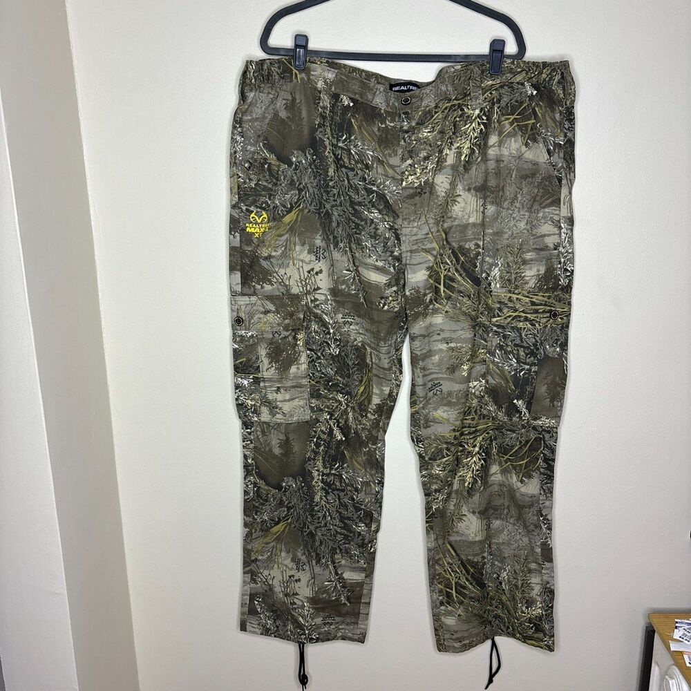 realtree max1-XT green forest Camo pants Cotton blend size 40/42 XXL NEW hunting